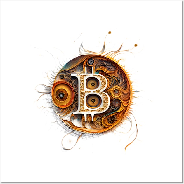 Bitcoin Two by Patrick Hager Wall Art by allumfunkelnd by Patrick Hager